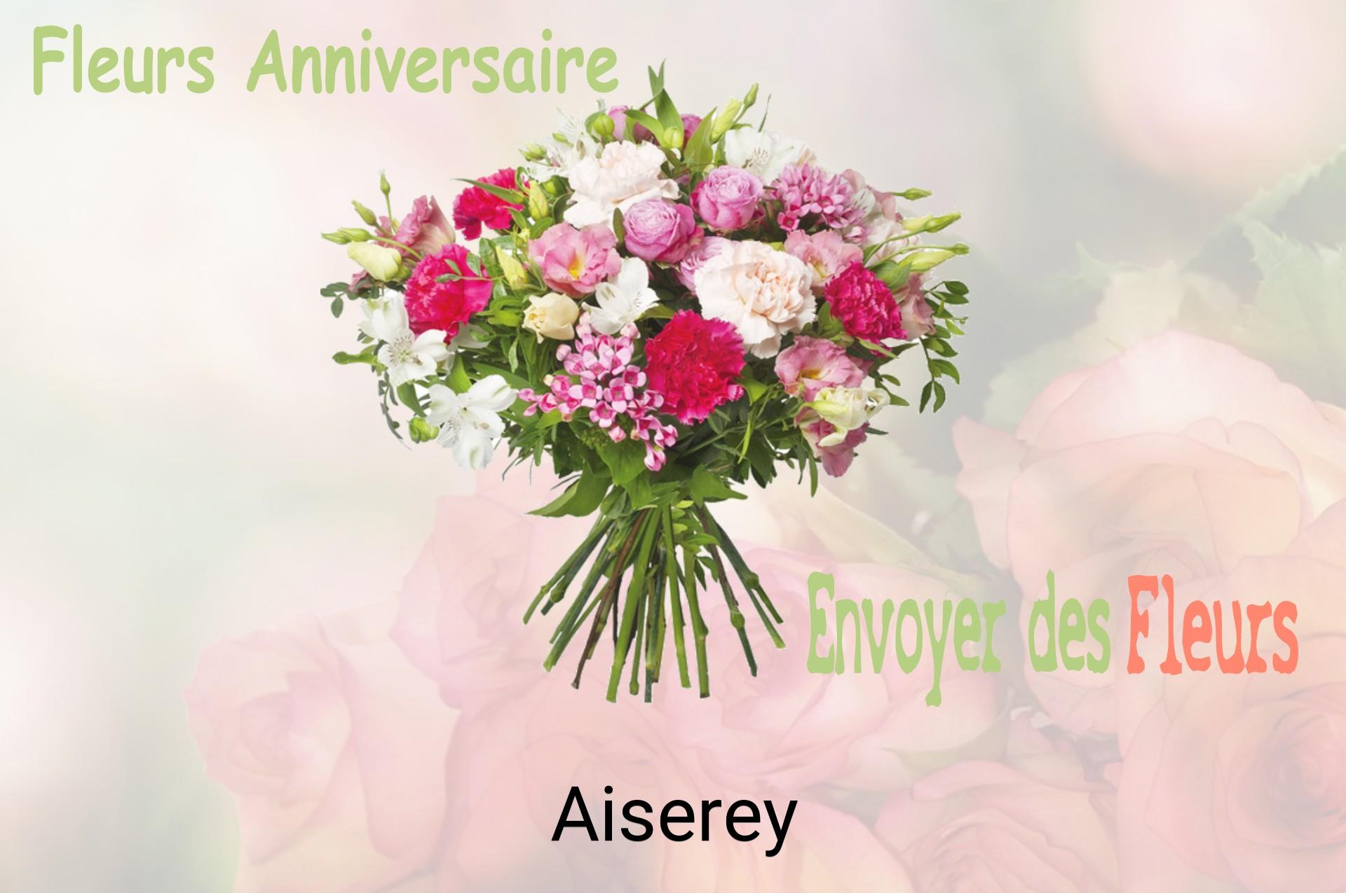 Bouquet de fleurs d’anniversaire livré à Aiserey
